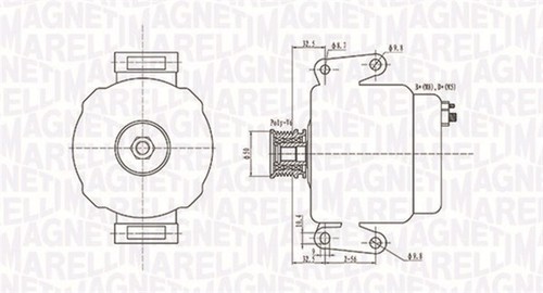 Generatore alternatore magneti - alternatore,
