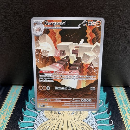 Pokémon garganacl me01 - pokémon,
