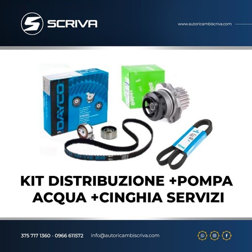 Kit distribuzione pompa - kit,