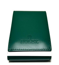 ULTRA RARE ROLEX TRAVEL BOX 1 SLOT GREEN COLOR DEALER GADGET GENUINE 100%