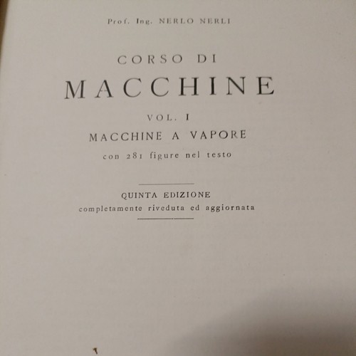 Corso macchine vapore - corso, a