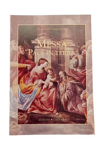 Spartiti messa pace terra - messa,