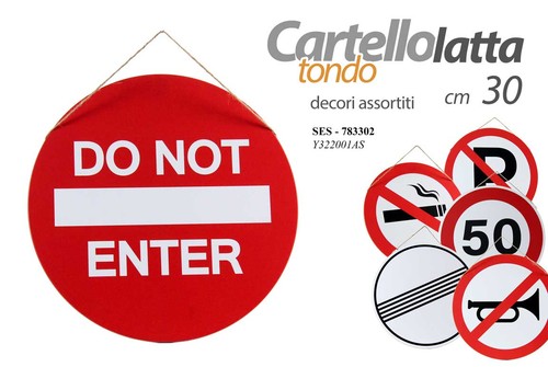 Cartello latta segnale - cartello,