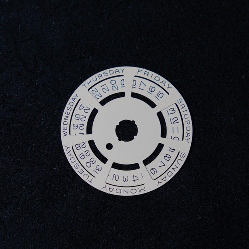 Ruota data giorno vintage - ruota,