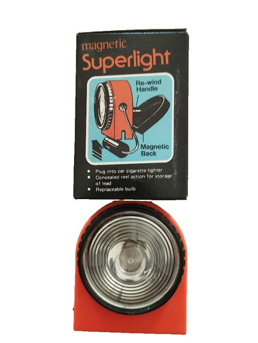 Vintage torcia magnetica 12v - magnetica,
