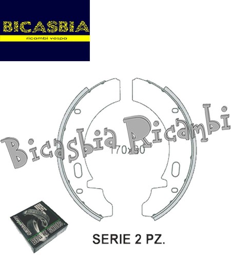 16220 serie ganasce freno - 16220,