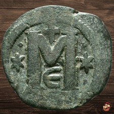 Moneta follis bizantina -