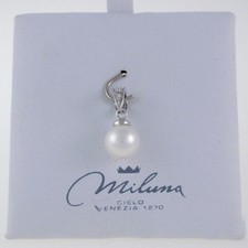 Ciondolo MILUNA Perla bianca