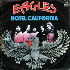 Eagles ‎– Hotel California/Victim Of Love  STUPENDO DISCO DEL 1976  € 18,00
