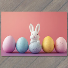 Art Print Baby Bunny Pastel