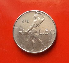 50 LIRE 1978 ERRORE - MANCANZA