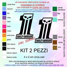 kit 2 pezzi adesivo per moto
