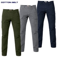 Pantalone cargo uomo stretch