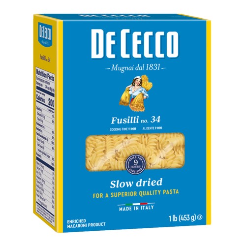Fusilli cecco 34 pasta - de,