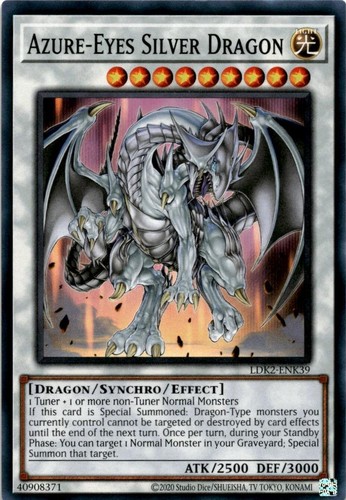 Azure eyes silver dragon - silver,