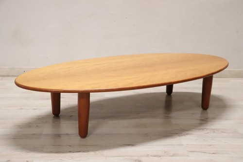 Tavolino salotto ovale di - tavolino,