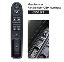 Pulsantiera interruttore console Alzacristalli Sinistro Peugeot 307 307CC 307SW