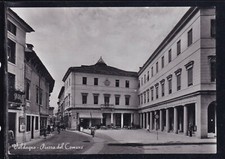Cartolina Valdagno Piazza del