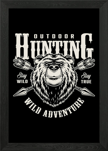 Poster arte parete con - da,