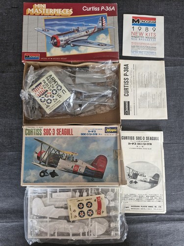 Lot maquettes 72 curtiss - lot,