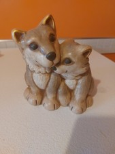 Thun - Coppia di Lupi Arca di Noè 2005 Thun Club Collection