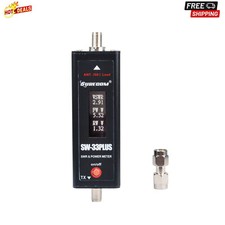 SURECOM SW-33Plus VHF/UHF dual band 125-525MHz analogico walkie potenza e misuratore S.W.R