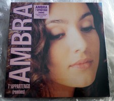 AMBRA ANGIOLINI LP 'T'APPARTENGO REMIX' VINILE 12" COLOR SPLATTER NUMERATO N. 33
