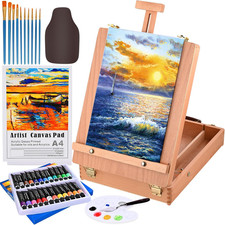 Cavalletto pittura tavolo - pittura,
