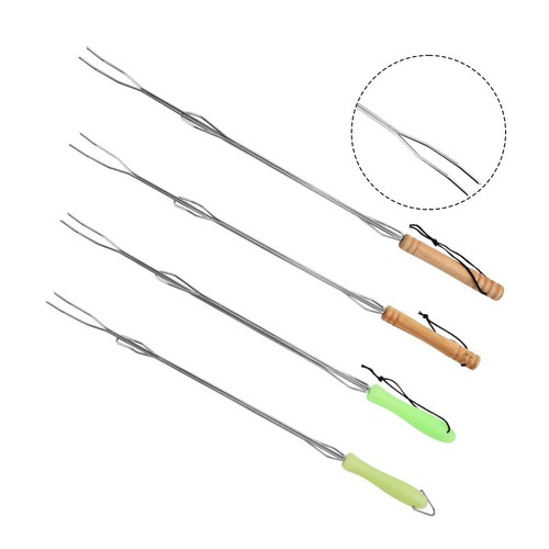 Forchette bbq acciaio - forchette,