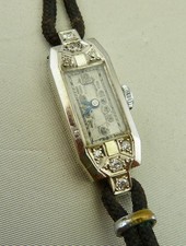 Orologio da polso art deco oro