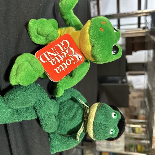 Peluche sacchetto fagiolo rana