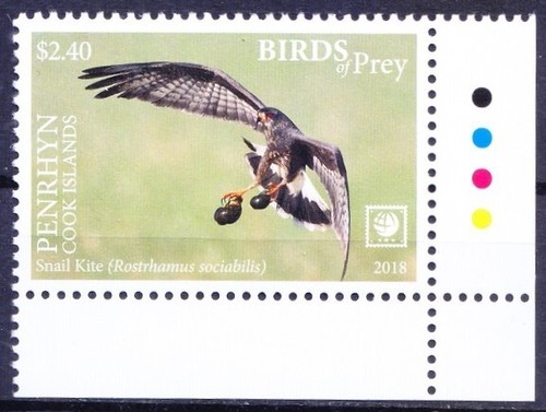 Penrhyn 2018 mnh snail - penrhyn,