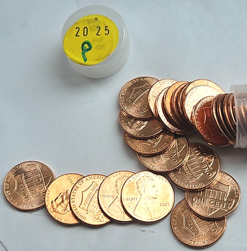 Rotolo penny 2025 mint - 2025,
