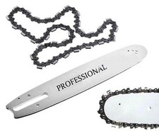 LAMA E BARRA PER MOTOSEGA 25 CM + CATENA DI RICAMBIO MOTO SEGA 250 MM