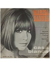 Vinile 45 Giri Marisa Sannia, Casa Bianca / Vorrei avere tante cose