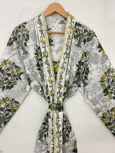 Accappatoio kimono cotone - "accappatoio,