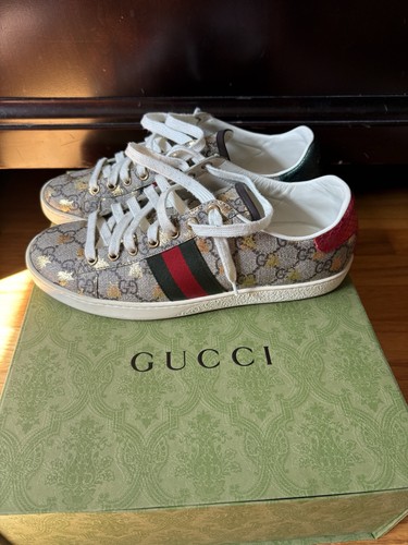 Gucci supreme beige - gucci, beige/marrone