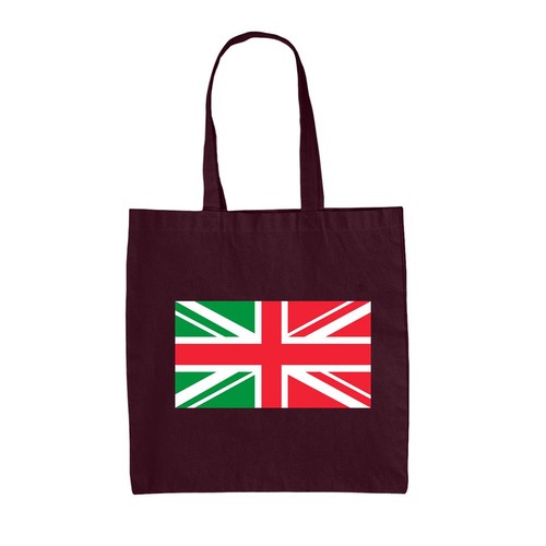 Borsa tela con bandiera - borsa,