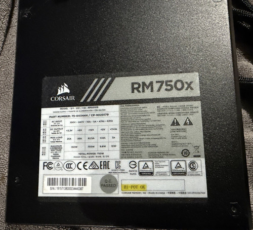 Corsair 9020179 rmx - corsair, cp-9020179-na