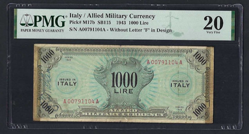 Allied military currency - allied,