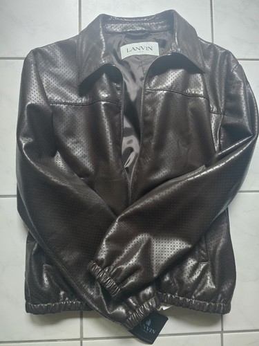 Lanvin giacca pelle leather - pelle,