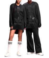 Maglia Adidas Originals Ivy Park tripla maglia nera logo Beyonce unisex taglia