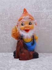 Plastica Progettazione Gnome Cane Bassotto Wurst - 23 CM - Vintage