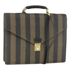 FENDI Pecan Canvas Business