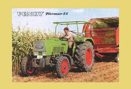 Trattore posteriore fendt - trattore,