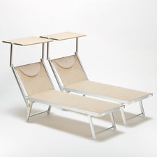 Lettini spiaggia mare - 2,