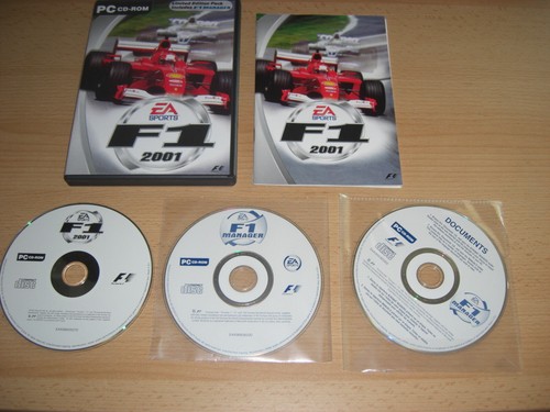 2001 limited edition pack - f1,