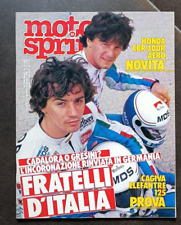 MOTOSPRINT 35/1986 CAGIVA ELEFANTRE 125 YAMAHA FZR 400 YAMAHA FZX 750 PHAZER