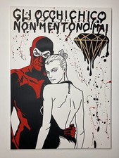 Quadro moderno diabolik eva - moderno,