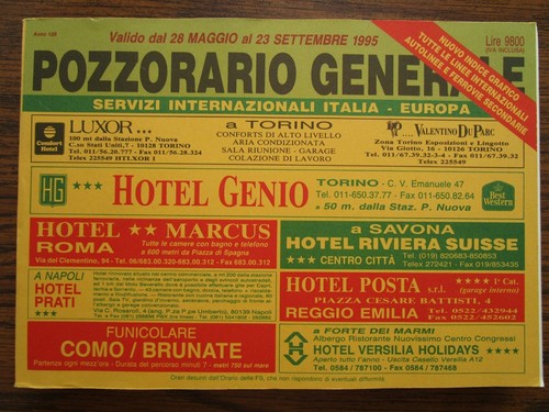 Italia train timetable - train,